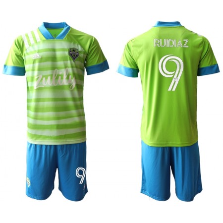 Maillot de Foot Seattle Sounders Ruidiaz 9 Enfant Domicile 2020/21